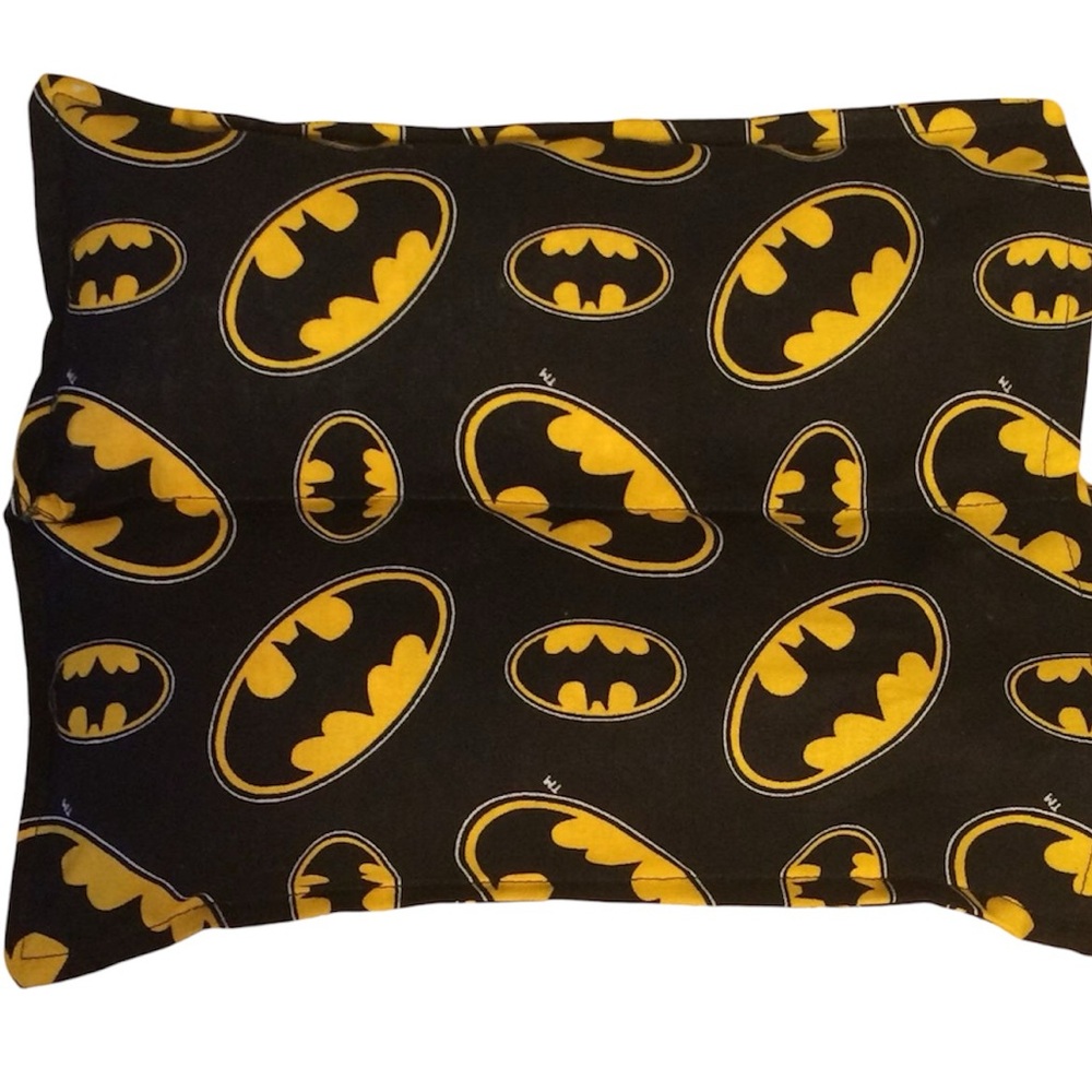 Batman Print Soothing therapeutic healing rice or corn bags. Handmade with …